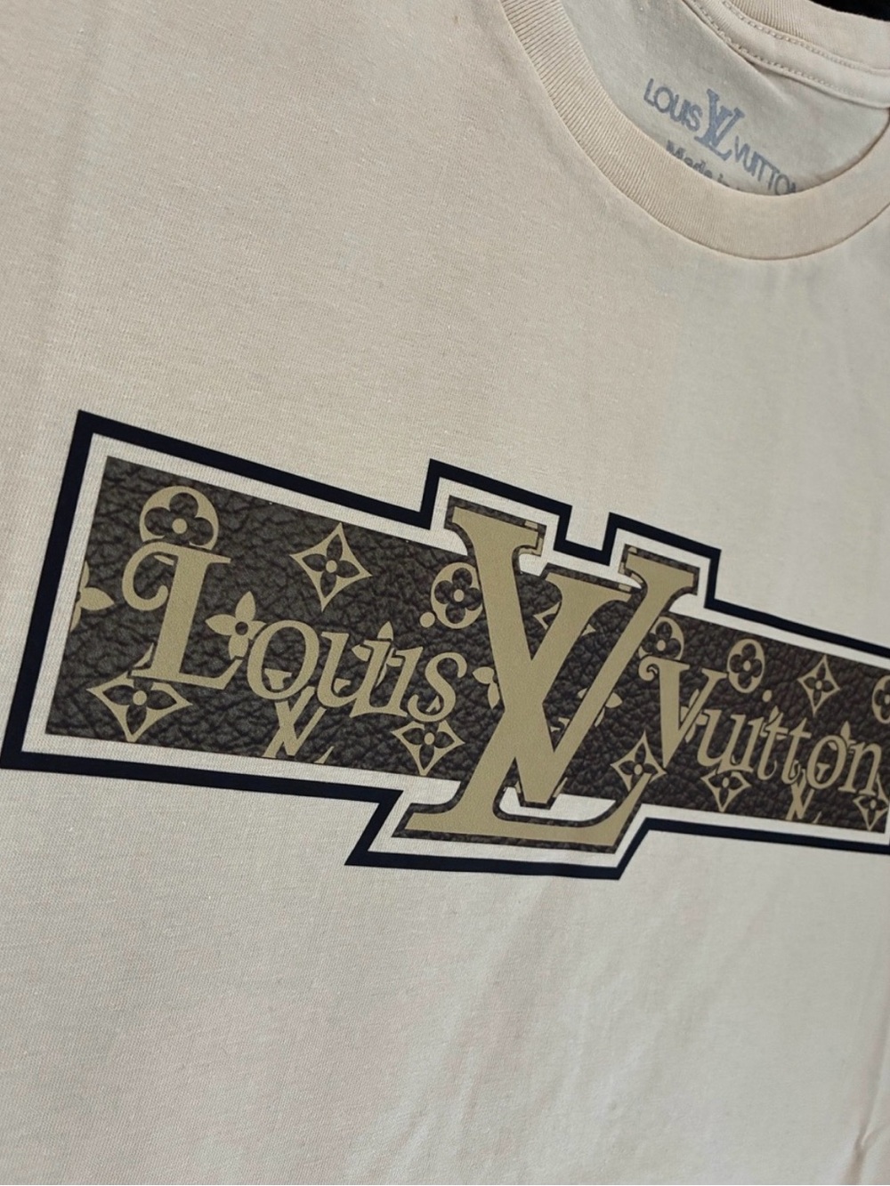 New Men's Off White Luxury Graphic Designer T-shirt Size
L